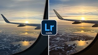 Adobe Lightroom Mobile Edit - Sweden Stockholm Sunrise
