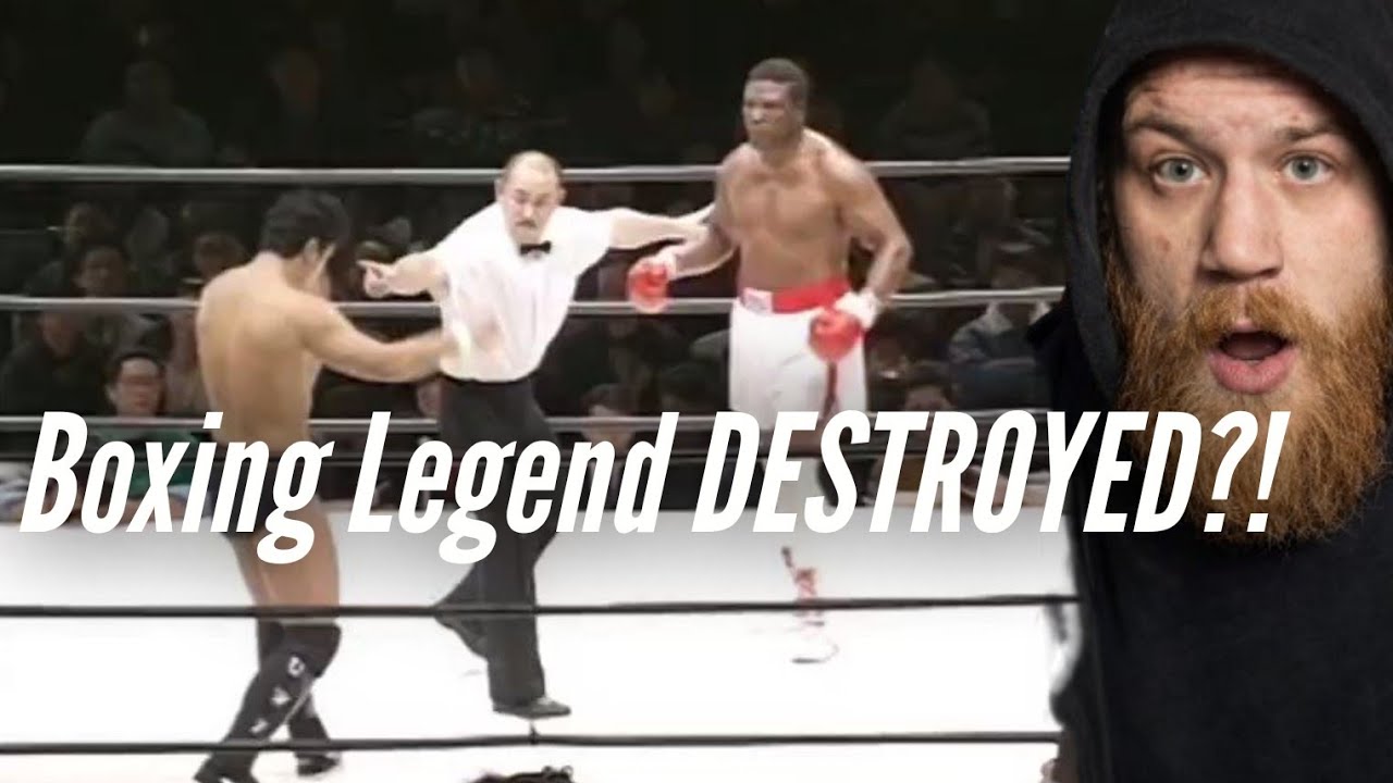 Boxing Legend DESTROYED in Bizarre Japanese Wrestling Match