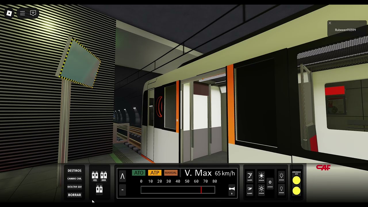 PROBANDO JUEGO DE METRO DE BILBAO | ROBLOX