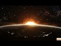 GE_9 Eternal Galaxy Golden Cosmic Sunrise_Smooth Light Gradient Backdrop_Premium LED Screen