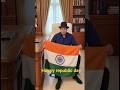हर देशवासी को स्वर्ग से धर्मेन्द्र जी ने गणतंत्र दिवस की बधाई दी। 🇮🇳😊🎬🇮🇳 #dharmendratribute