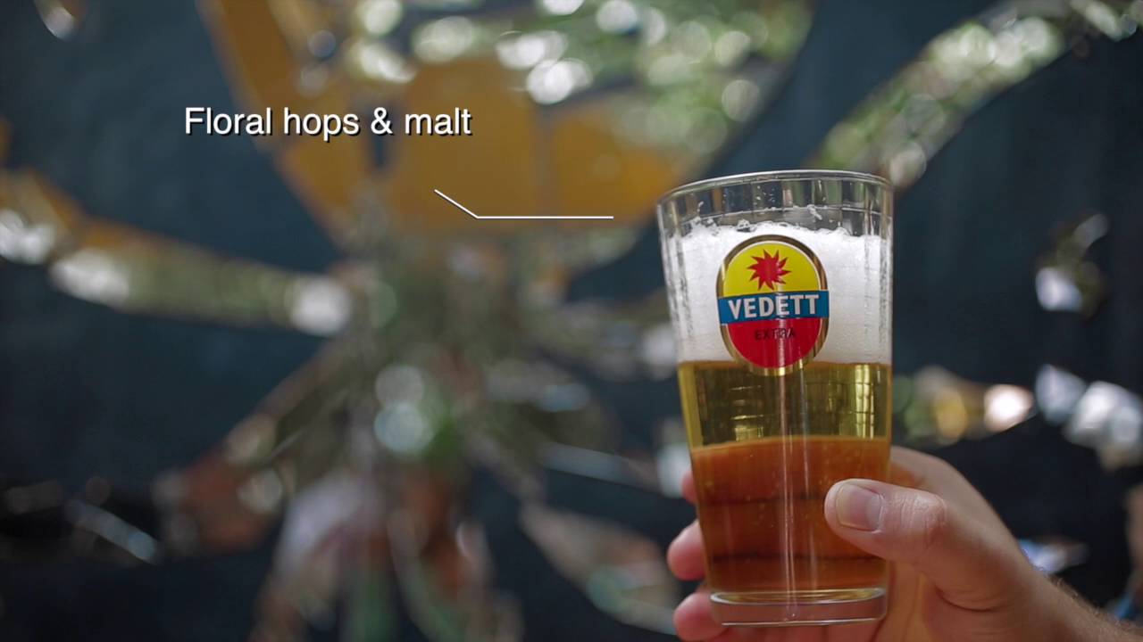 This is Vedett Extra Blond