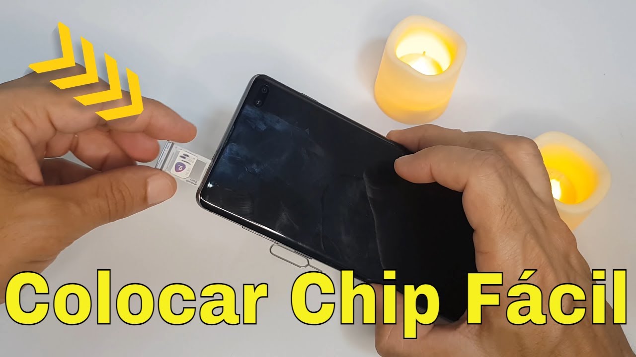 Galaxy S10 plus /S10 / S20 / S22 Como Colocar Chip e sd card YouTube