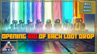 ARK: Genesis 2 | Which Supply Crate Has The Best LOOT To Farm? Opening 100 of Each Land Drop!