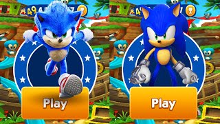 Sonic Dash vs Sonic Prime Dash - Movie Sonic vs All Bosses Zazz Eggman - Gameplay