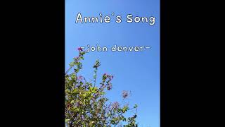 Annie's Song-John Denver- 오카리나연주