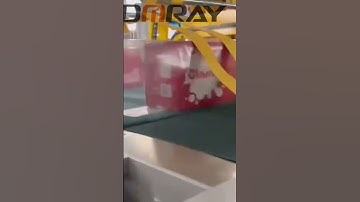 Carton heat shrink wrapping machine,output 15-20/min #machine #heatshrink #wrappingmachine #factory