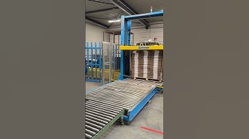 EMMEPI COMPRESSION STRAPPING MACHINE MODEL PR 223 - 2L year 2008 in excellent condition