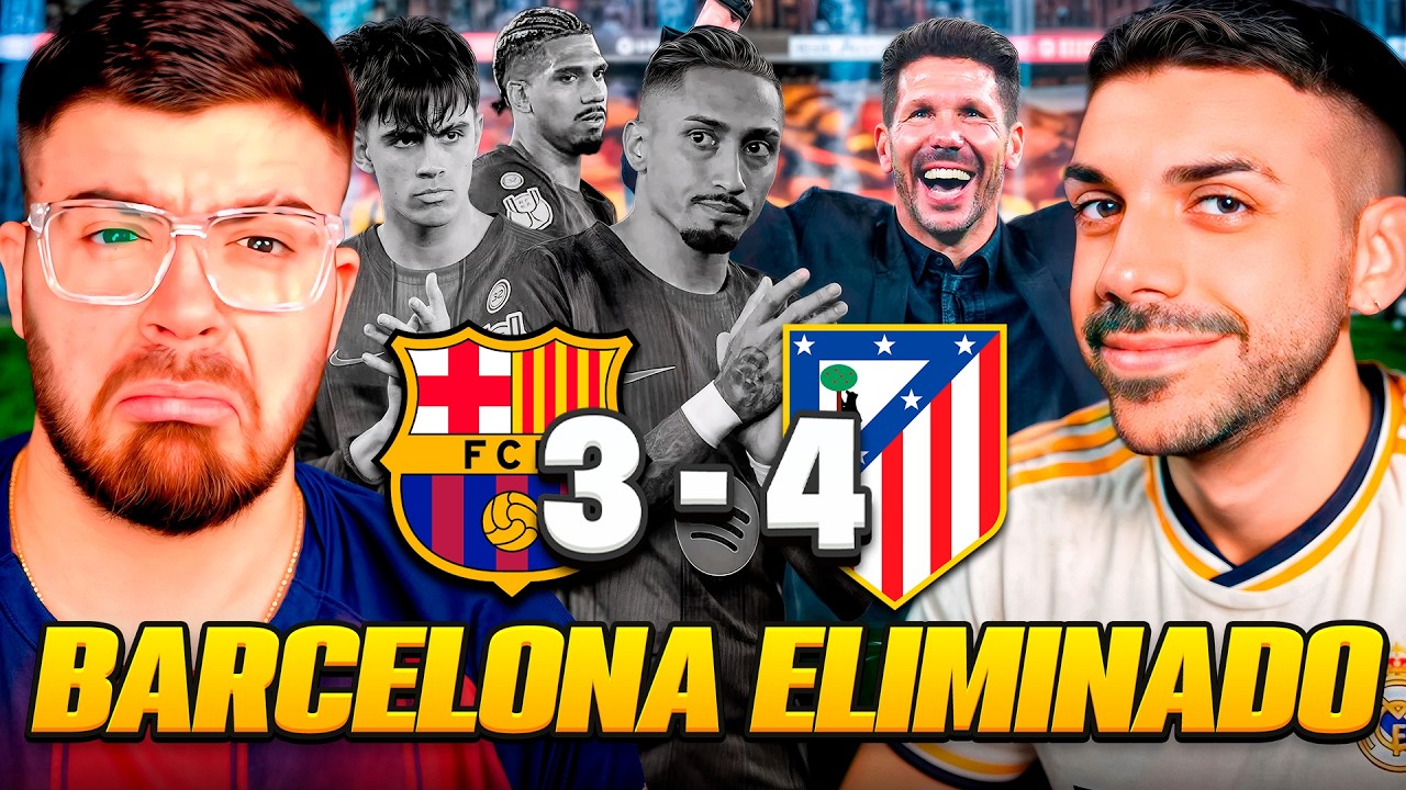 BARCELONA ELIMINADO DE COPA DEL REY: NO ALCANZÓ PARA LA REMONTADA. ¿PERDIÓ EL FÚTBOL? FT. @DjMaRiiO