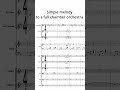 From simple piano melody to a full arrangement! #music