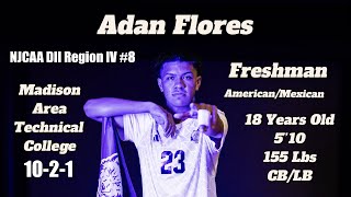 Madison College vs College of Dupage | Adan Flores Player Game Highlights