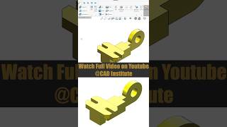 Watch the complete video on YouTube.  #solidworksinhindi #solidworks #solidworksshorts #shorts #reel