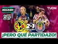 Resumen y goles | América 2-1 Chivas | Grita México BBVA Femenil AP2021 - 4tos IDA | TUDN