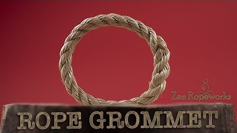 Rope grommet