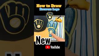 How to Draw BREWERS Logo - Easy step by step #drawing #art