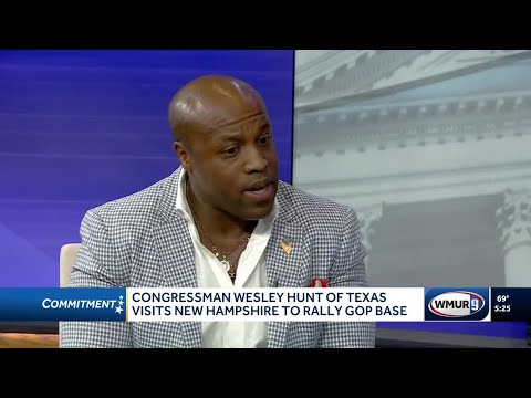 Wesley Hunt Advocates for Trump and Republicans in New Hampshire