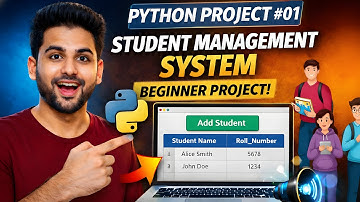 Python Project 01 🚀 Student Management System  Beginner Friendly Real-World Project