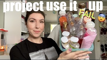 Fall Project Use it up Bodycare FAIL + Re-Do! What I learned