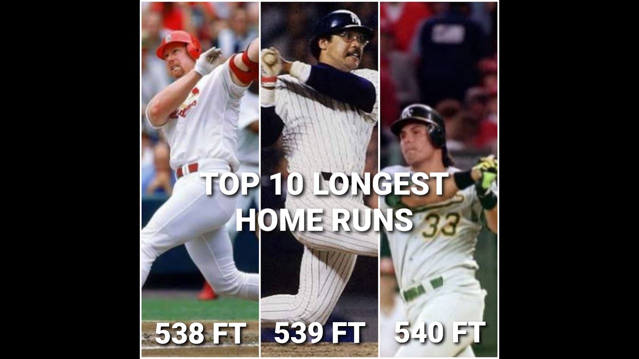 TOP 10 LONGEST HOMERUN MLB Esteban Sport Videos YouTube