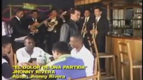 El Dolor de una partida - Jhonny Rivera (Video Oficial)