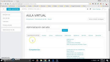 Curso Moodle 3.2.2 video 2. Visualizar la categoria