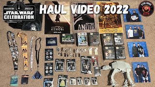 Star Wars Celebration Anaheim 2022 | Merch Haul Video | Celebration Store | Exhibit Hall | Pins