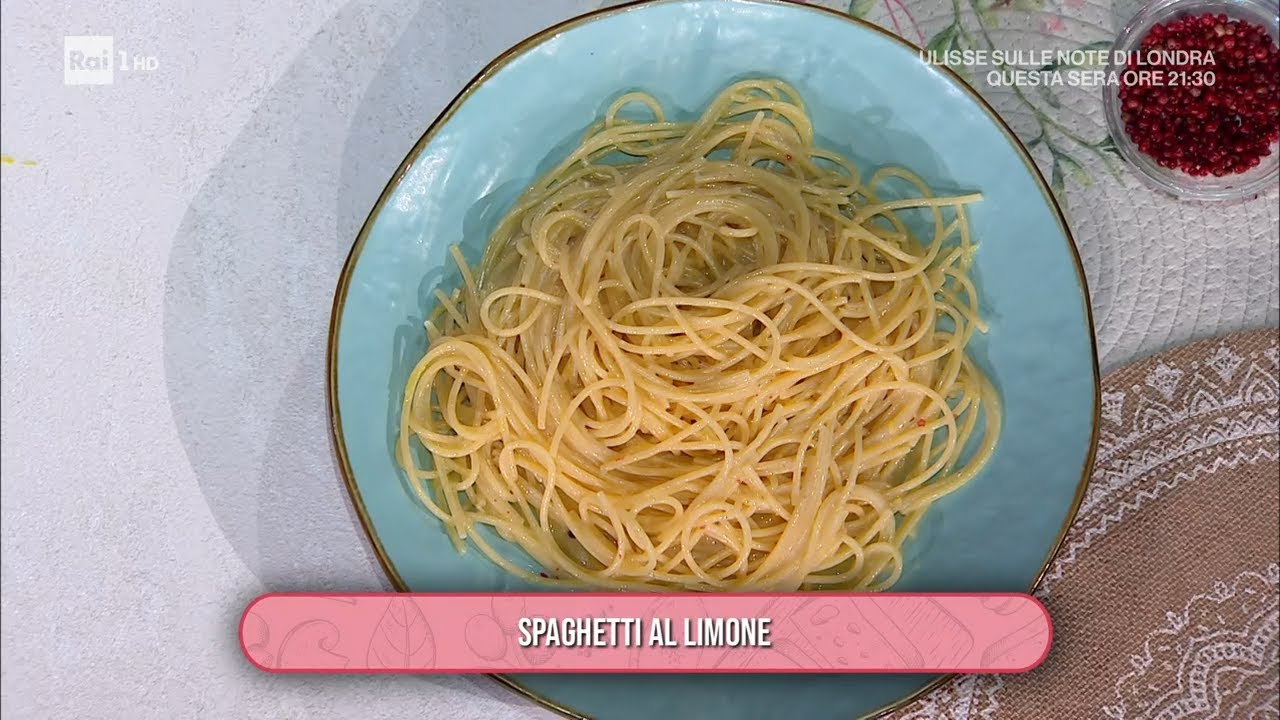 Spaghetti al limone - È sempre mezzogiorno 14/04/2025