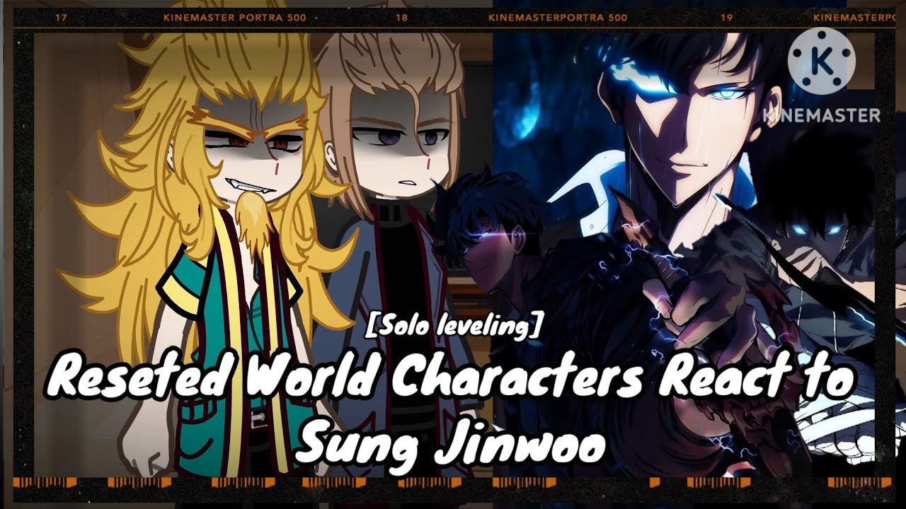 ●🇺🇲🇧🇷●🍁🍃 Solo Leveling 《Reseted World Characters React to Sung Jinwoo》🍃🍁[Request] 1/?