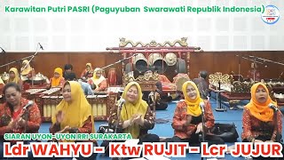 LADRANG WAHYU‼️SIARAN RRI SURAKARTA Uyon-Uyon Gending Ki Nartosabdho Karawitan PUTRI PASRI#karawitan