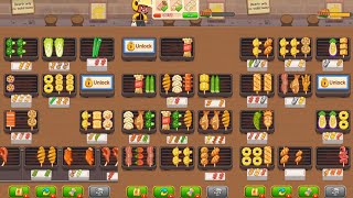 Grill Sort 🍢 - Part 4 Gameplay Food Sort Games