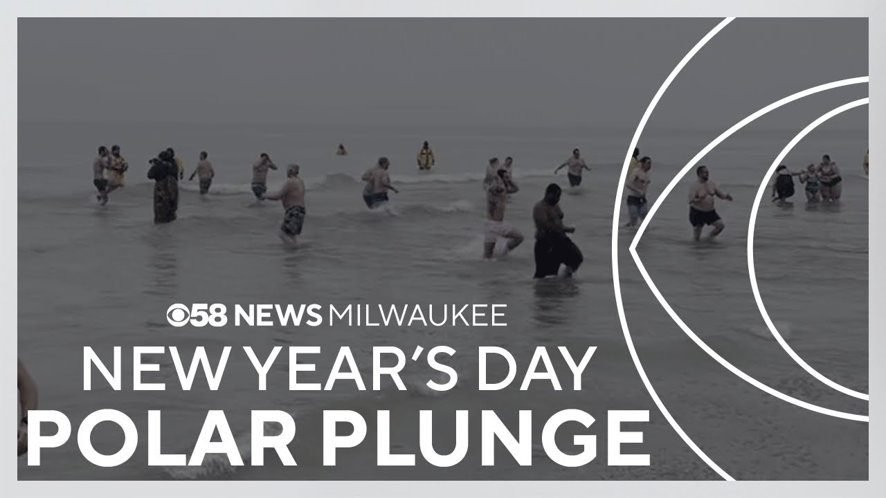 Hundreds take part Milwaukee's Polar Plunge, a New Year's Day tradition ...