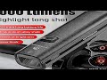 OFFBONDAGE Bicycle Light 1000Lumen Bike Headlight Power Bank Flashlight Handlebar USB Char