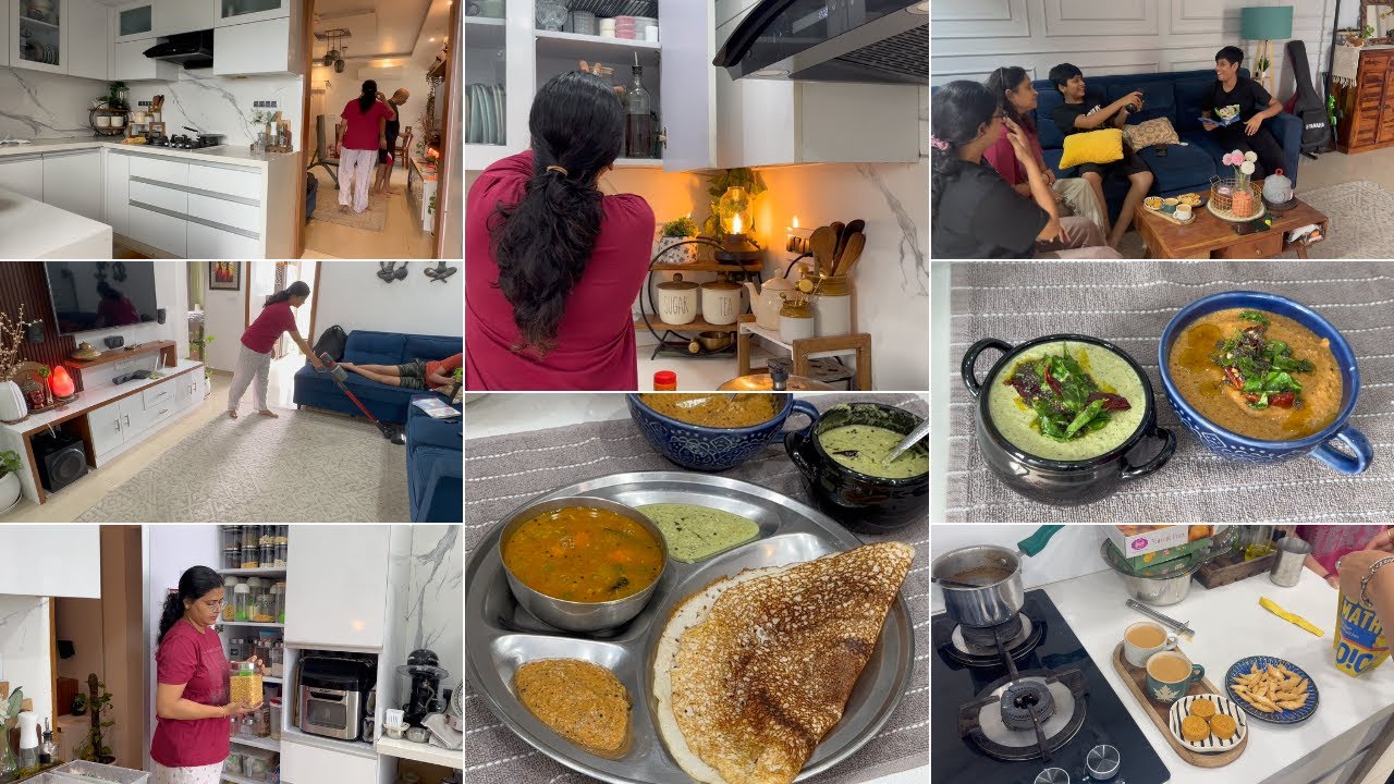 बड़ी मुश्किल में पड़ गई आज My Productive Morning Routine On A 🌧️Rainy Day🌧️ COOKING | CLEANING |