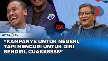 Q&A - Jadi Korban PHP Jokowi, Rocky Gerung Nilai Akal Sehat Ganjar Kosong?