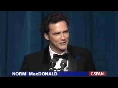 Norm Macdonald Stand Up Comedy White House Press Correspondents Dinner 1997