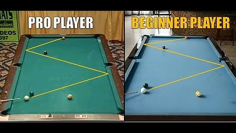 Beginner Pool Player try to recreate Z Shot