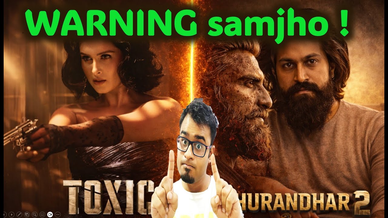 🔥 YASH in Attack MODE! | TOXIC Posters REACTION 😱 | Dhurandhar 2 in Trouble?