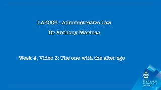 Admin Law 2024, Week 4 Video 3: Delegation by Anthony Marinac 14 views 5 days ago 11 minutes, 9 seconds