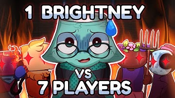 1 BRIGHTNEY VS 7 PLAYERS | Dandy
