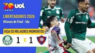 PALMEIRAS 1 X 1 CERRO PORTEÑO | MELHORES MOMENTOS | LIBERTADORES 2026
