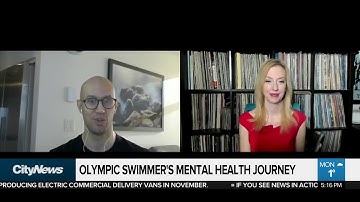 Olympic swimmer hopes his battle with depression can help others