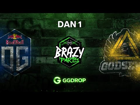 [CS:GO] Brazy Party - Grupa A - OG Esports vs GODSENT