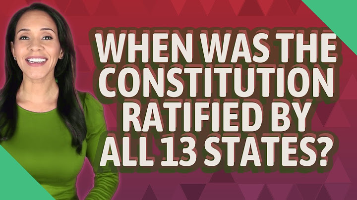 Which of the following was not included in the original constitution that was ratified?