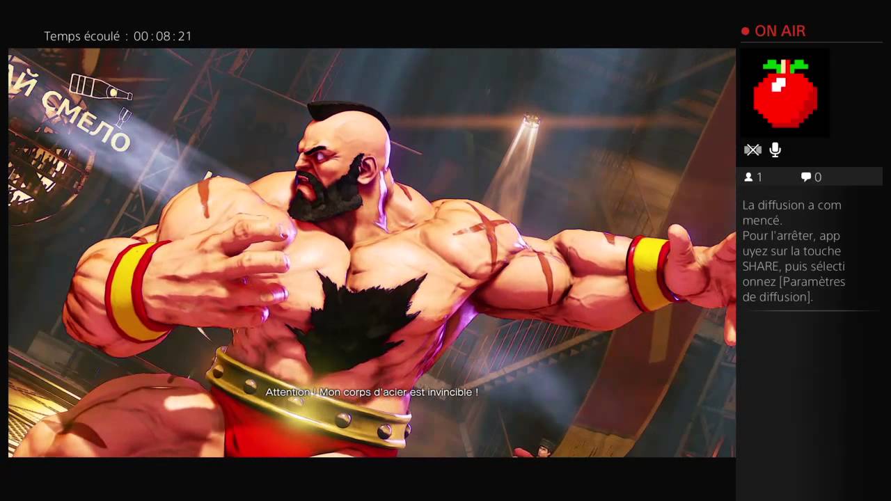 Street Fighter V - Learning Nash Survival [Hard]