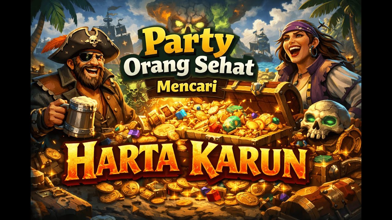 Party Orang Sehat Mencari Harta Karun #seaofthieves #PartyOrangSehat