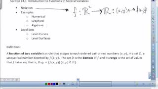 Math253 Lecture 3/1/2017