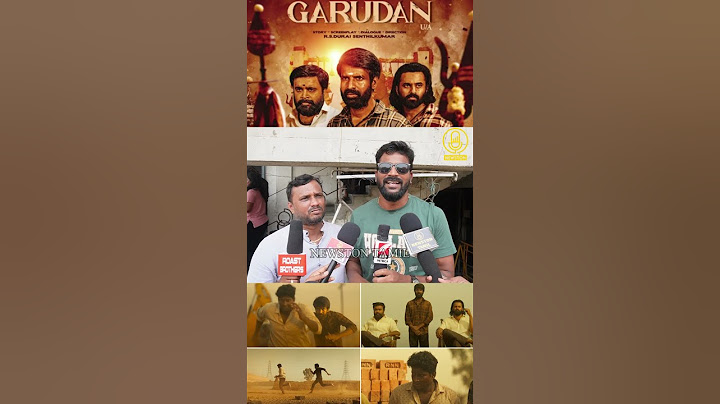 Sasi Kumar சாகும் போது Feeling வரல.! Garudan Movie Public Review | | Sasikumar, Soori, Unni Mukundan