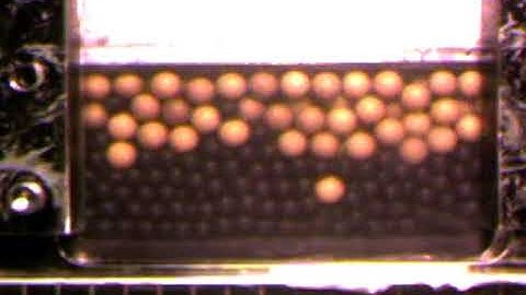 Particle Segregation in Dense Granular Flows: Supplemental Video 2