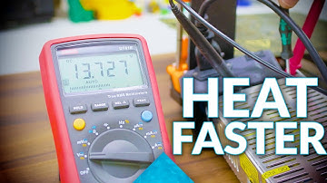 How to get your 3D printer hot - faster (and for free!)