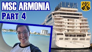 MSC Armonia Part 4: Montego Bay, Morning Fun, Hard Rock Café, Snorkel  ParoDeeJay Cruise Vlog 2020